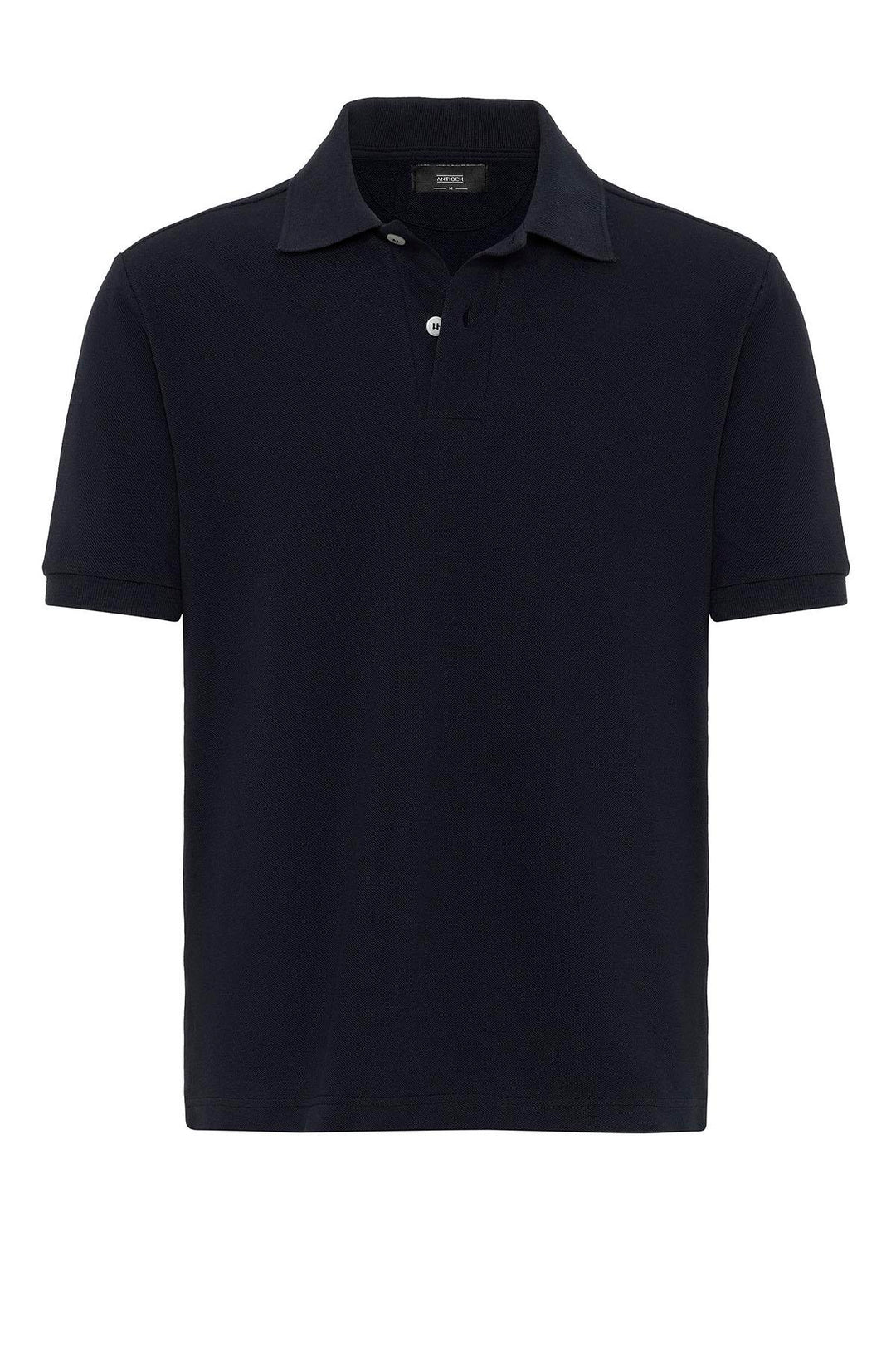 Men's Navy Blue Navy Polo Neck T-Shirt - Wessi