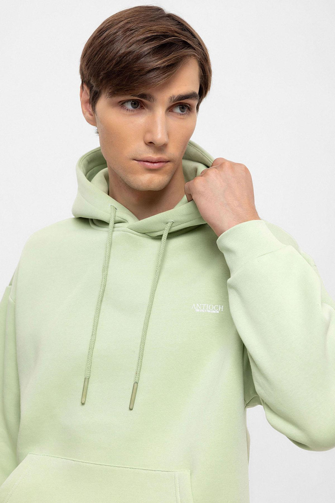 Conjunto de chándal estampado de corte regular menta para hombre - Wessi