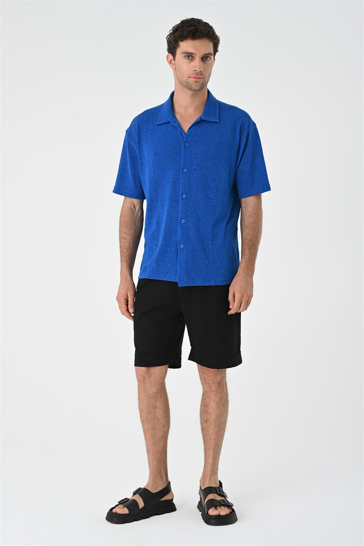 Camisa de punto Sax Relax Fit para hombre - Wessi