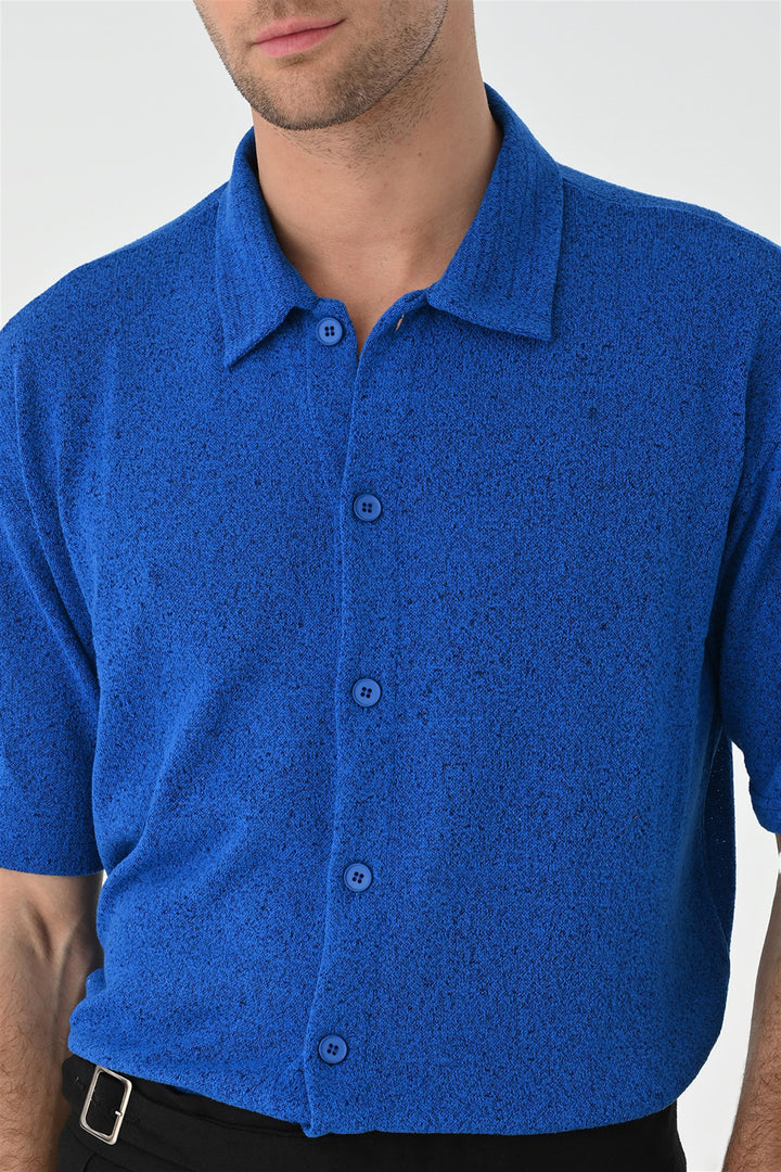 Camisa de punto Sax Relax Fit para hombre - Wessi