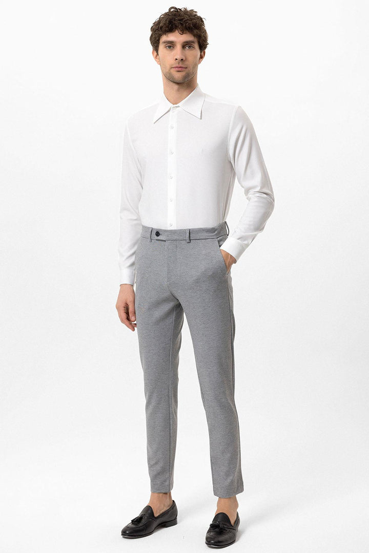 Pantalones ajustados grises para hombre - Wessi