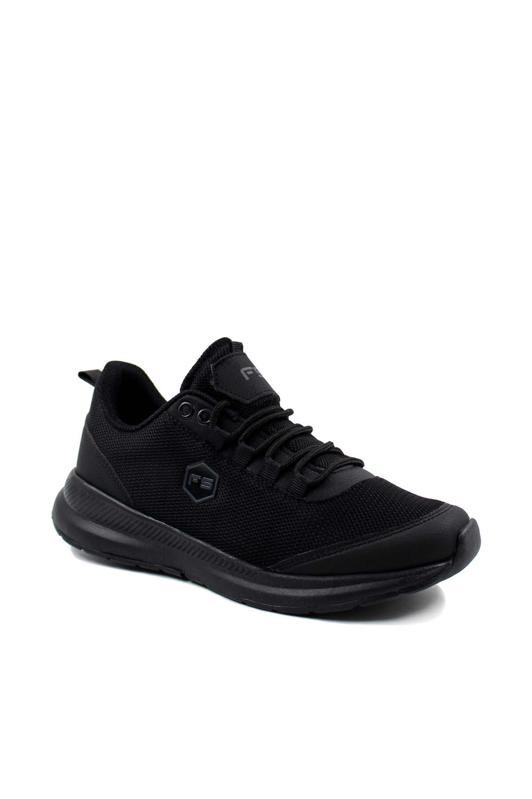 Zapatillas de running de malla negra para hombre - Wessi