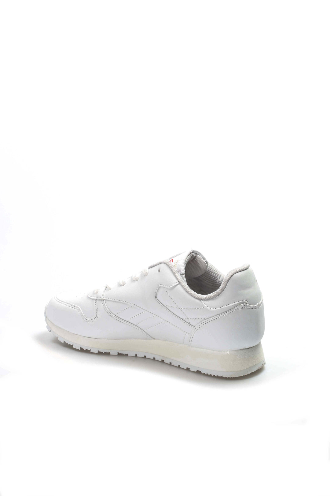 White Leather Retro Sneakers Wessi