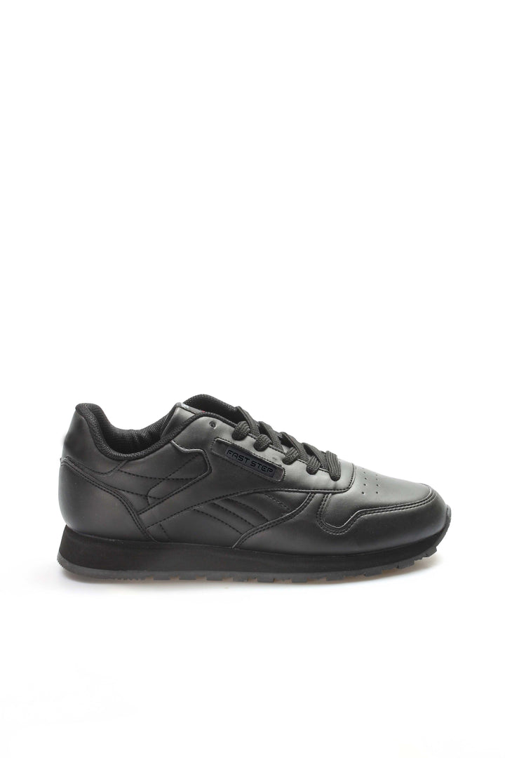 Zapatillas deportivas casuales de piel negra - Wessi