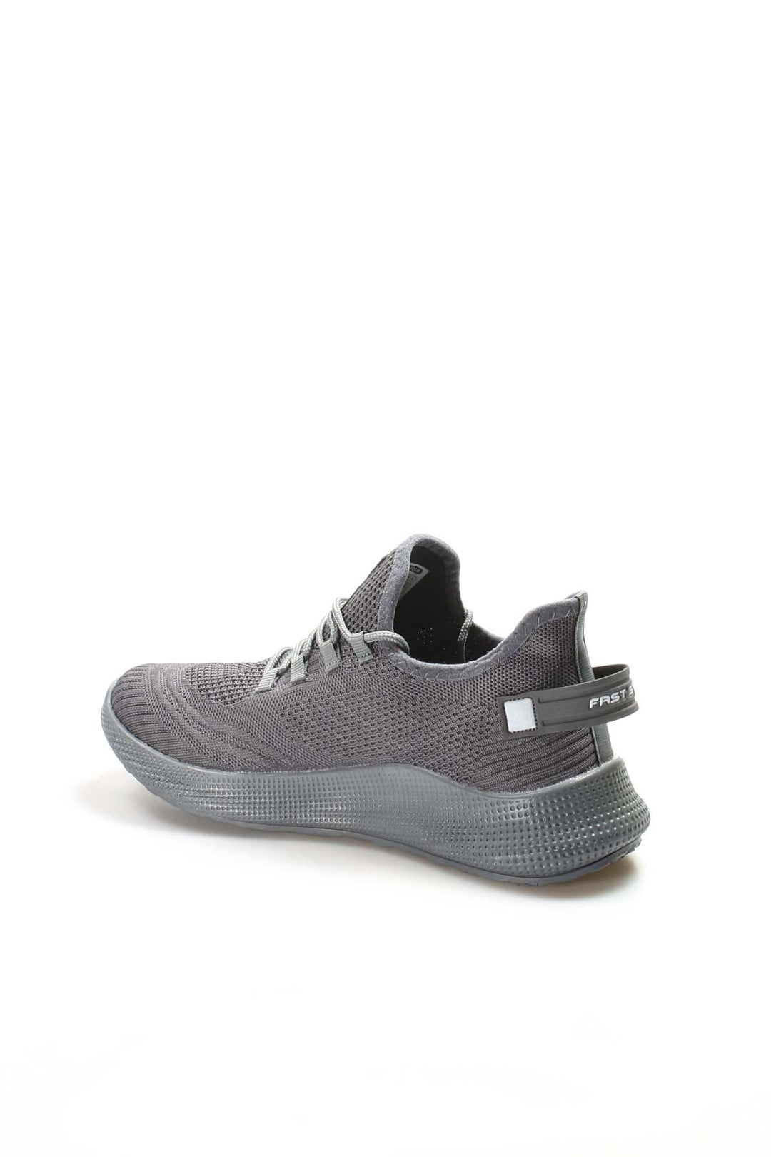 Men's Gray Knit Sneakers with Lightweight Sole - Wessi