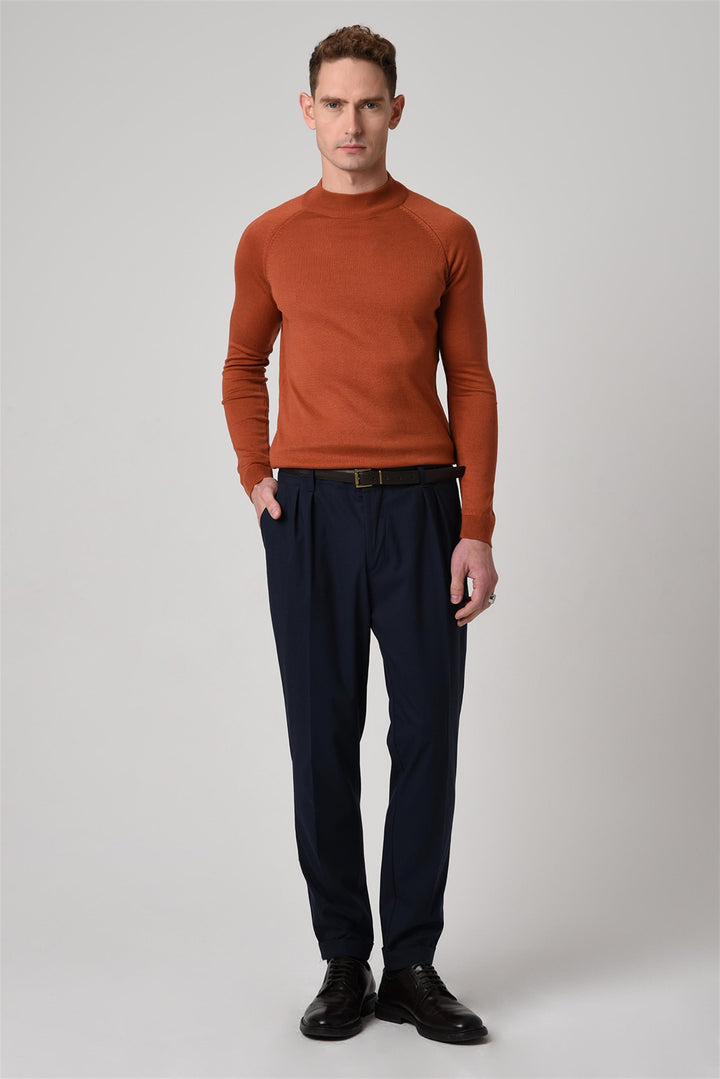 Men's Tile Half Turtleneck  Knitwear - Wessi