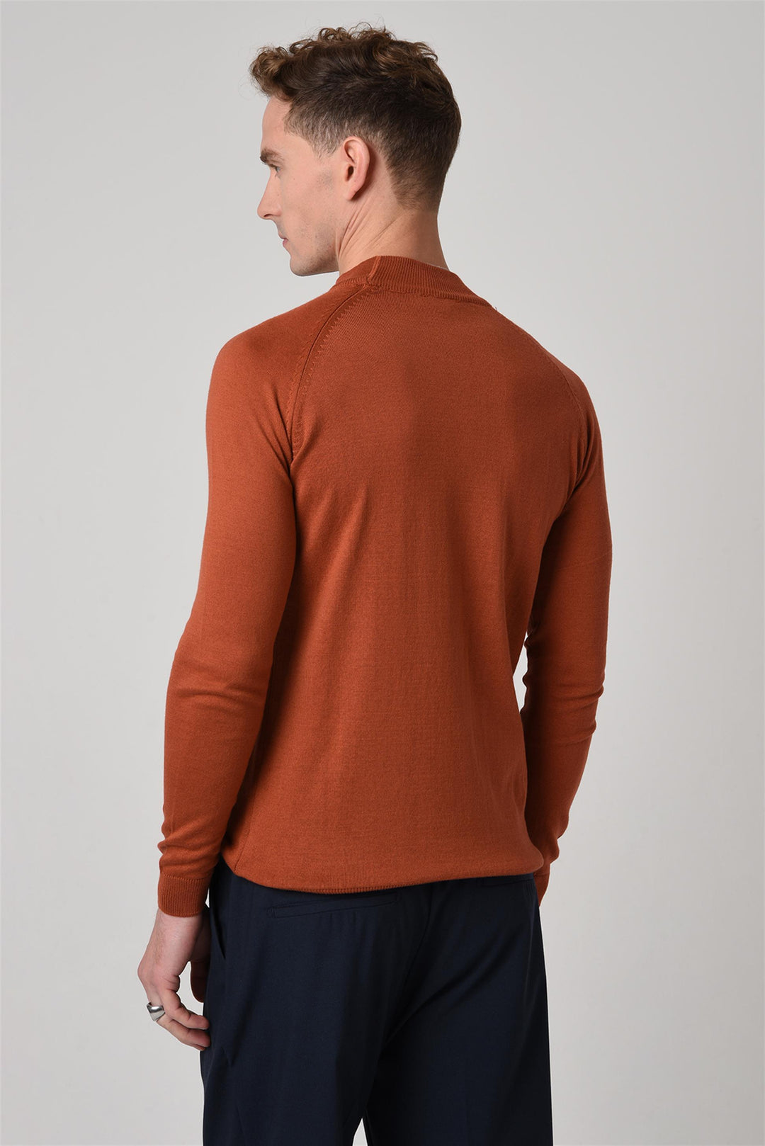 Men's Tile Half Turtleneck  Knitwear - Wessi