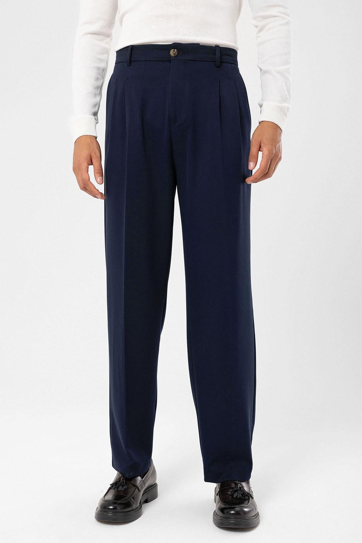 Dark navy blue pants best sale