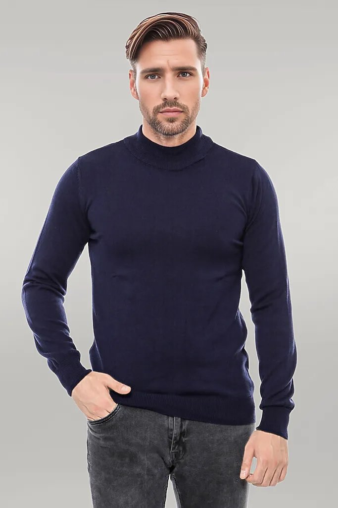 Navy grey knitwear best sale