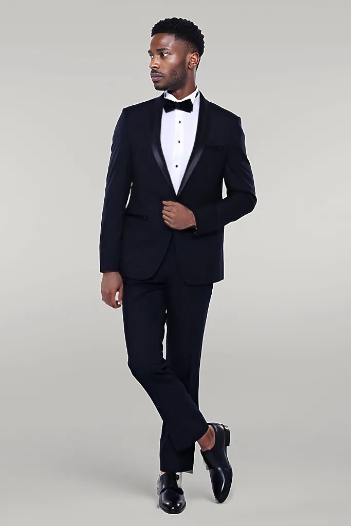 Dark sale navy tuxedo