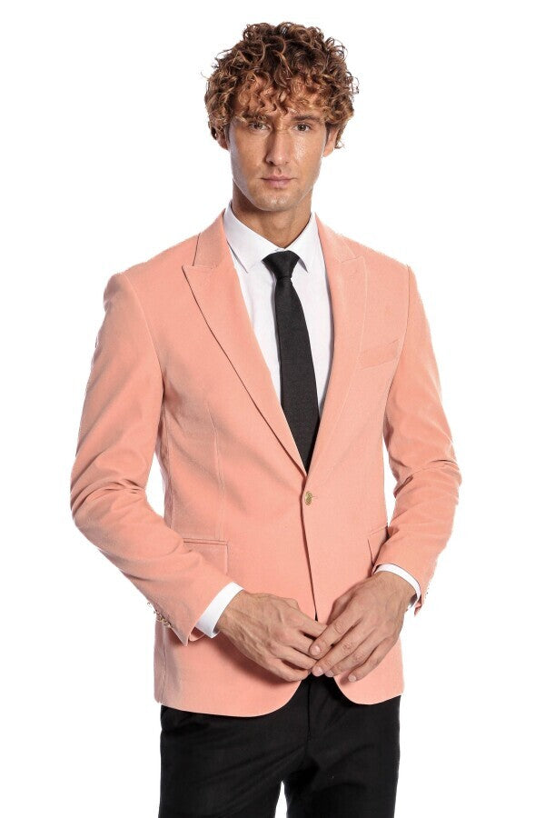 Peach blazer outlet men